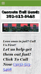 Mobile Screenshot of concretebailbonds.com